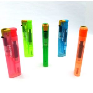 Transparent Color Windproof Torch Lighter with Customized Request and Customizat