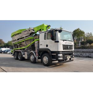 9m3 Concrete Pump Mixer Truck 28m Max Speed 82km/h and Diesel Fuel for Construction