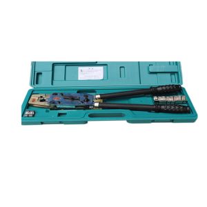 China Light Weight Duck H exagon Mechanical Crimping Plier with Safety Device on sale