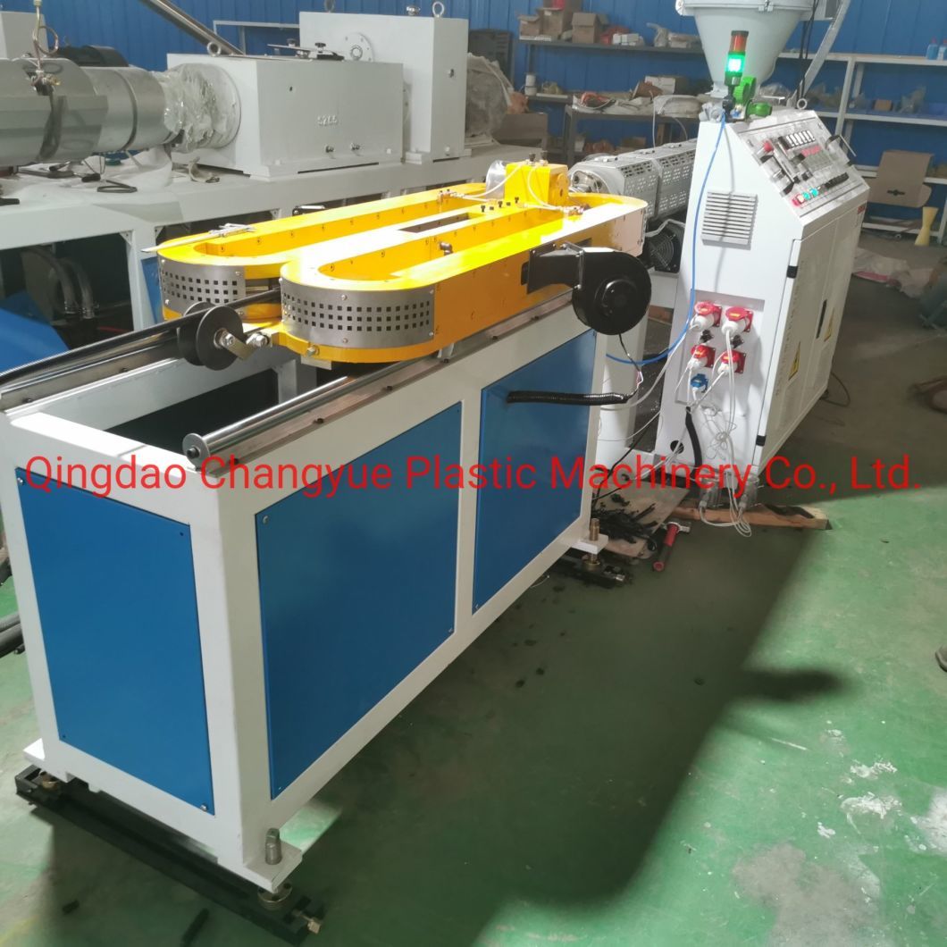 Plastic Pipe Extruder Machine / PE PP Single Wall Corrugated (SWC) Pipe Extrusion Production Line