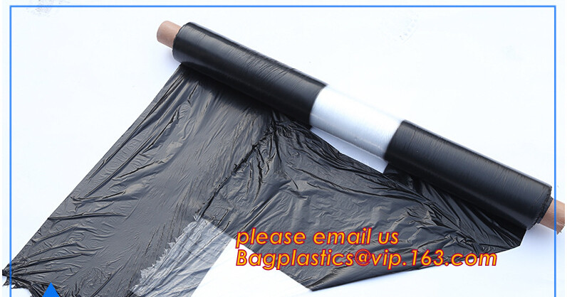 Transparent / Black / Silver / White color Plastic PE LDPE Agriculture Mulching Film,panda strawberry mulch film/black w