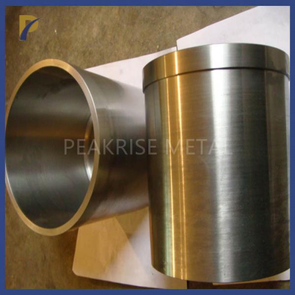 Mo1 Molybdenum Melting Pot Crucible For Crystal Growth Furnace Container High