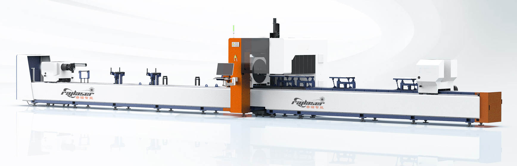 Tube Laser Cutting Machine with Cypcut Control Software and Wavelength Lens