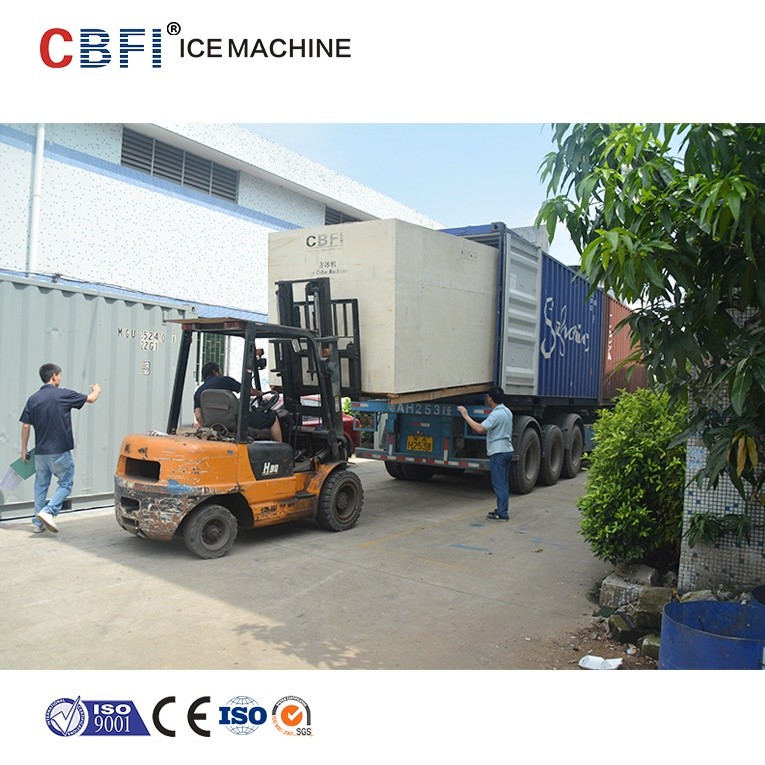 Air Cooling Ice Cube Maker Machine With Germany Compressor