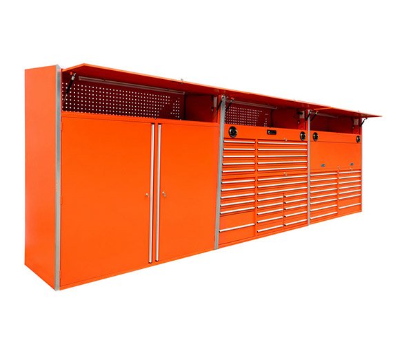 Securely Store Your Tools with our Heavy Duty Workshop Double Door Garage Tool Cabinet