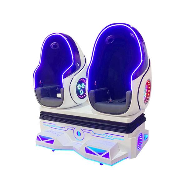 Quality Professional manufacturer China vr cinema sports chair double seat 9d 360 vr virtual reality egg chair for sale