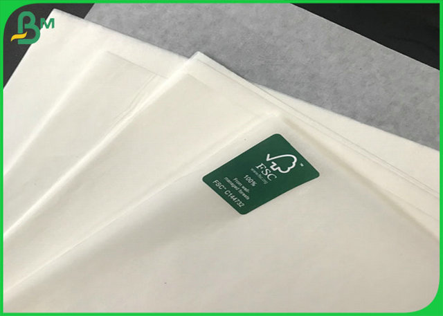 Jumbo Roll 30/ 35/ 40/ 45/ 50GSM Bleached MG White Paper for sandwiches packaging