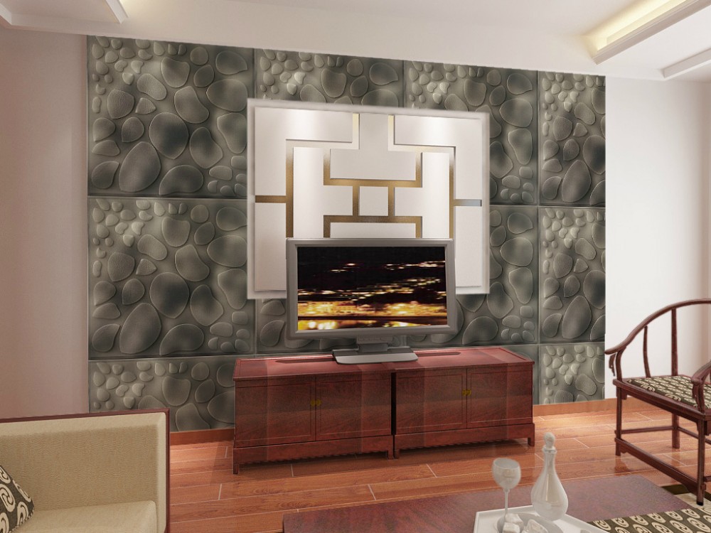 Hotel Wall Coating Environmental PE Foam 3d Wall Brick Sticker for Eco-friendly