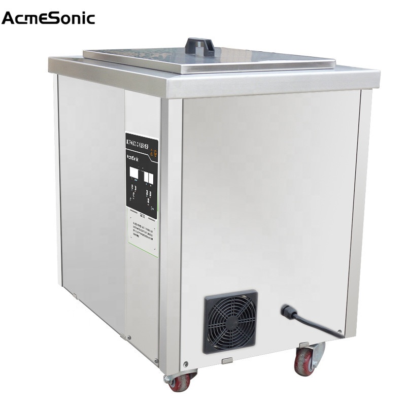 Spare Parts Industrial Ultrasonic Cleaner 100L For Rust Dust Oil Removing 28khz