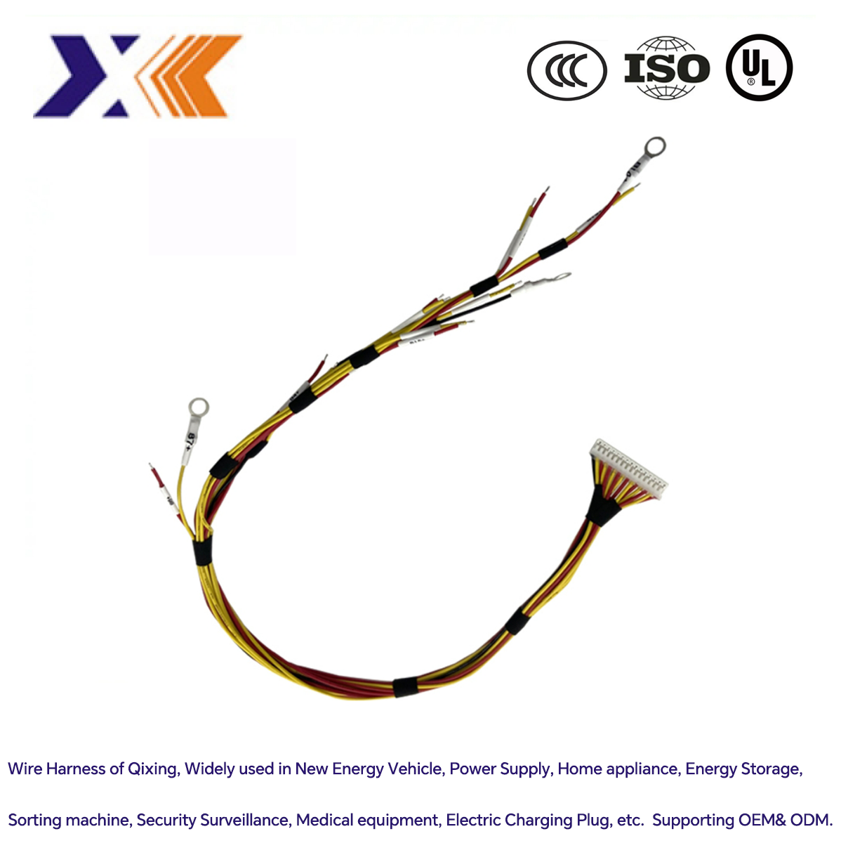 Varity of Length Magnetic Ring Cable Assembly for Photovoltaic Inverter Energy Storage