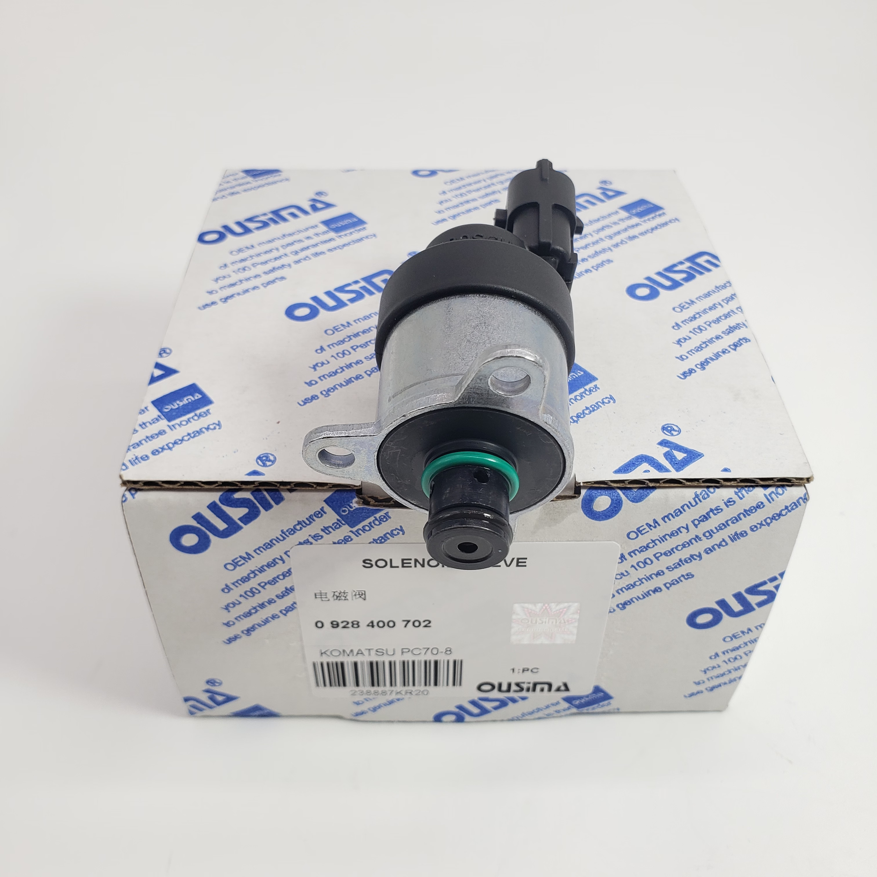 Fuel Pressure Regulator Control Solenoid SCV Valve 0 928 400 702 For Koamatsu PC70-8