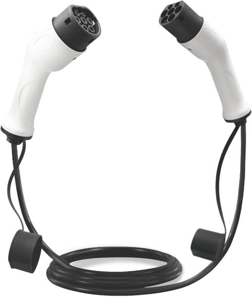 Type 2 To Type 2 Mode 3 Electric Car Charging Cable 1 / 3 Phase 3.6KW 7KW 11KW