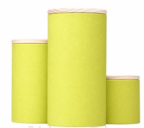 Eco-friendly packaging kraft paper tube exquisite gift paper tube cardboard for packing Tea,custom top end foil lined kr