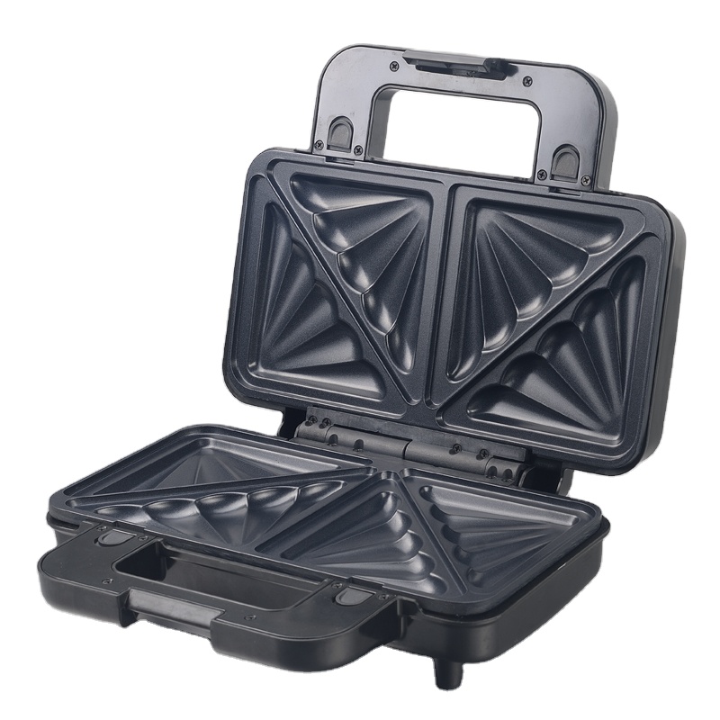 2 Slice Deep Fill Sandwich Maker Detachable Donut Pancake Maker Bbq Grill Non-Stick Coating Kitchen Cooking Appliance