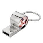 Creative Sublimation Whistle Keychain Personalized Keychain With Picture