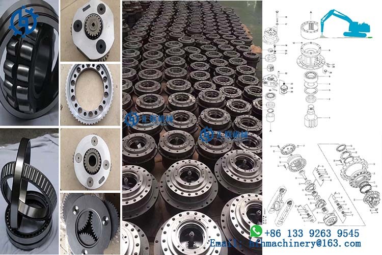 PC60-7 Excavator Gear Bearing Planetary Final Drive Gearbox OEM Standerd