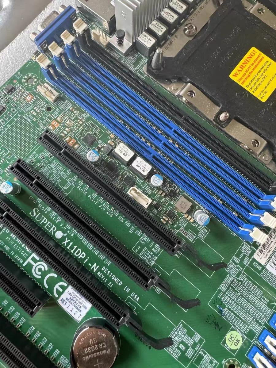 Customized Motherboard X11DPI-N Dual Channel Server Motherboard Dual Socket LGA3647 C621 Chip DDR4 Memory