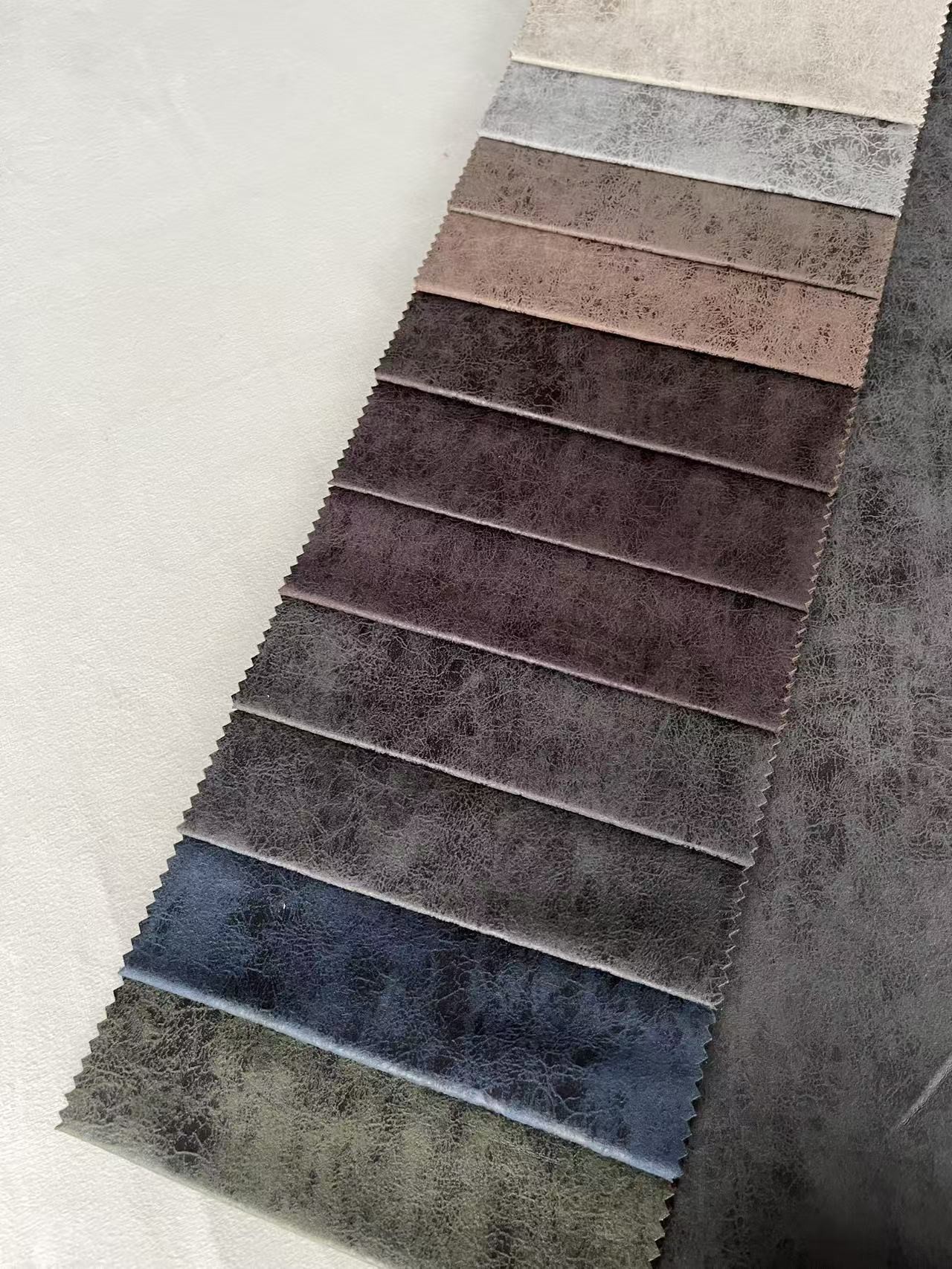 Waterproof Faux Leather Fabric Lightweight For Home Decoration