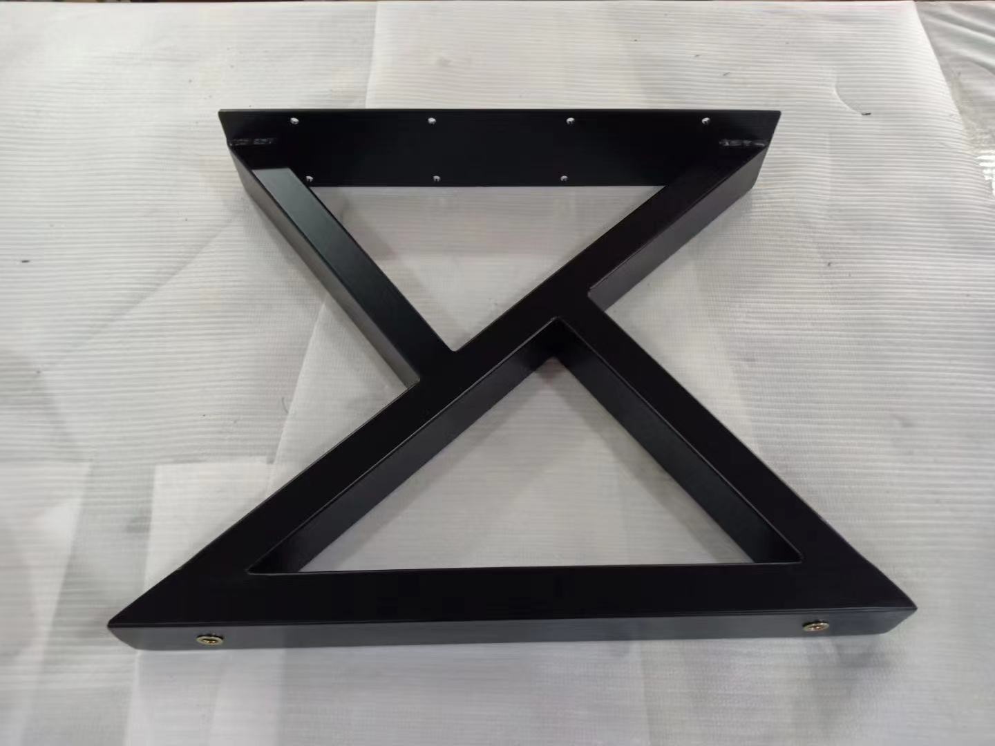 Powder Coated Dining Table Legs Metal Table Base Hardware Included