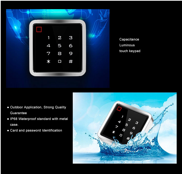 USB Pen Driver Weatherproof WG26 RFID Card Access Control