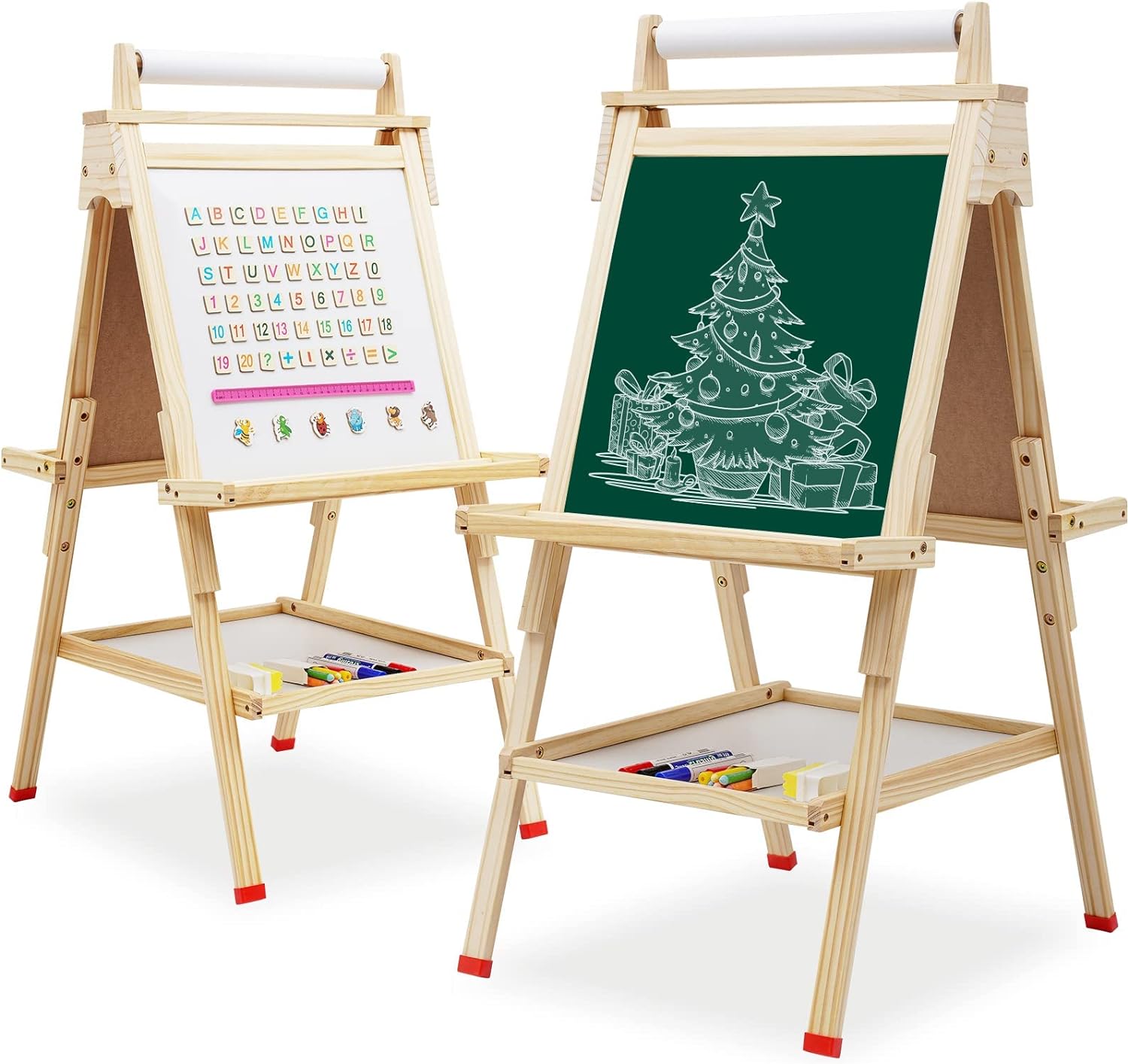 Customized Deluxe Standing Wooden Art Easel