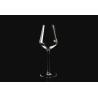 Buy cheap Bar 520ml 265mm Hand Blown Lead Free Crystal Wine Glasses Rounded Body Clear from wholesalers