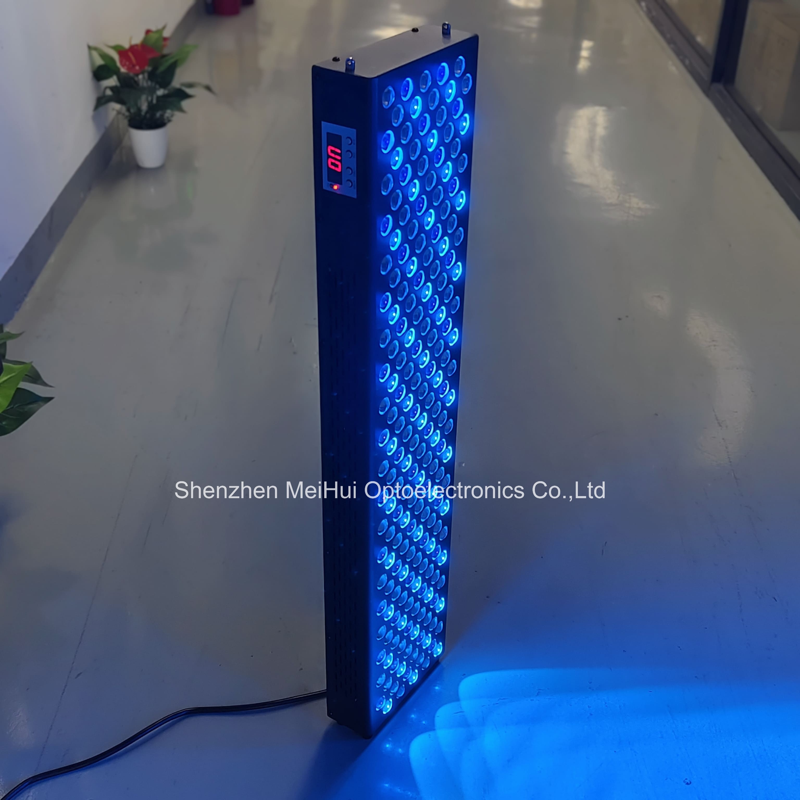 Iron Red Light Therapy Device With 9-Colour Spectrum Infrared Led Facial Rejuvenation Device