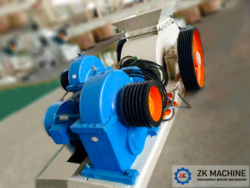 Double Toothed Roller Stone Crusher Machine 100T/H Large Production Capacity