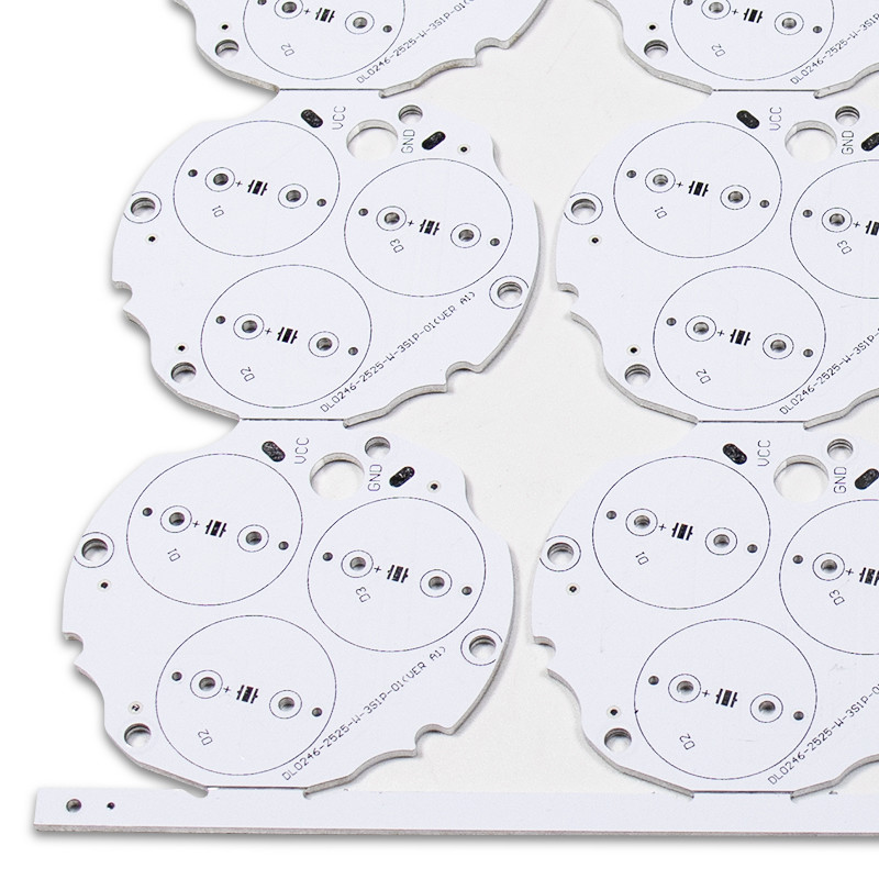 94V-0 HASL Lead Free OSP Aluminum PCB Board For T8 Light