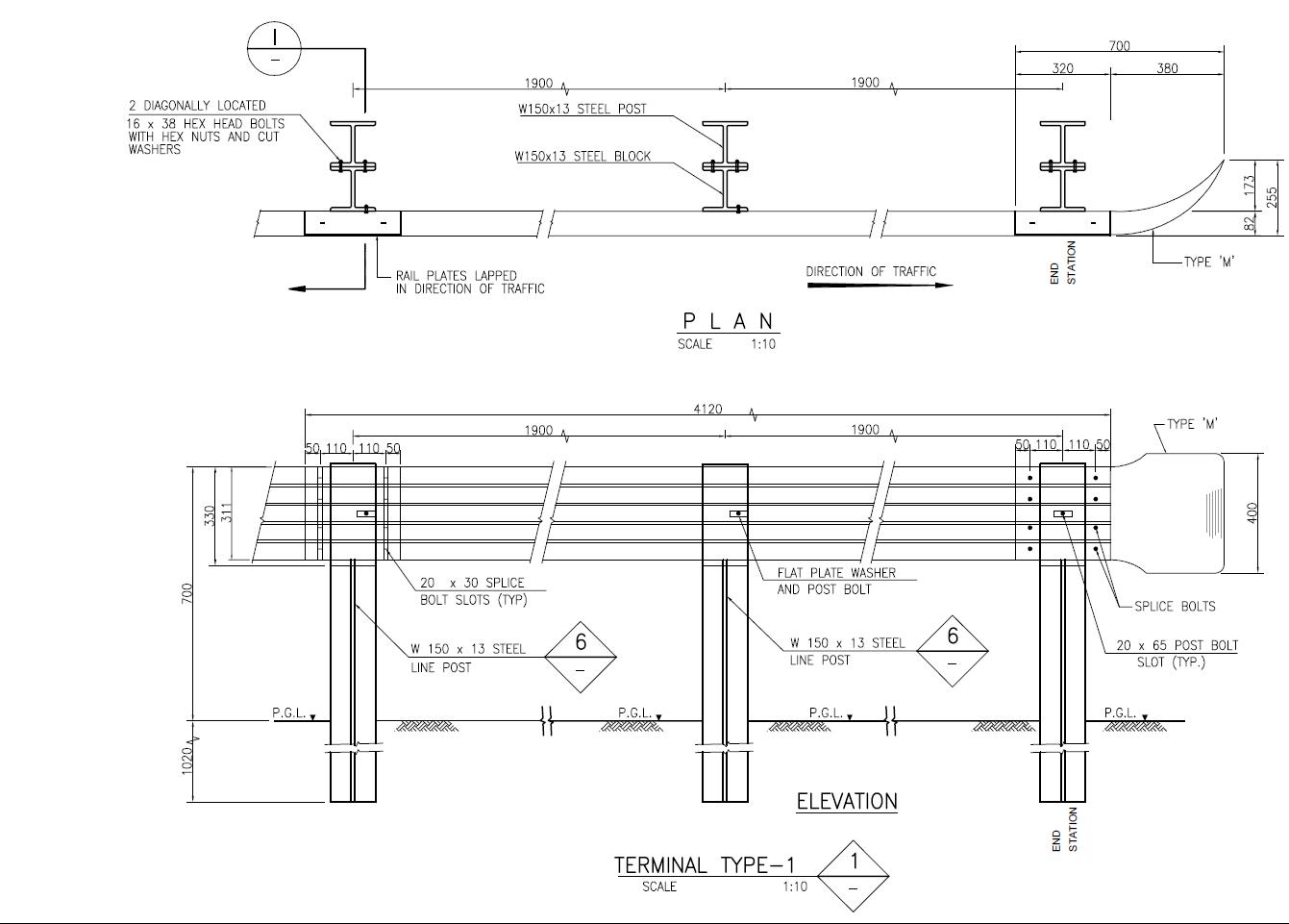 Road Traffic Safe Highway Guardrail Spacer and Posts for Anti-corrosion Road Safety