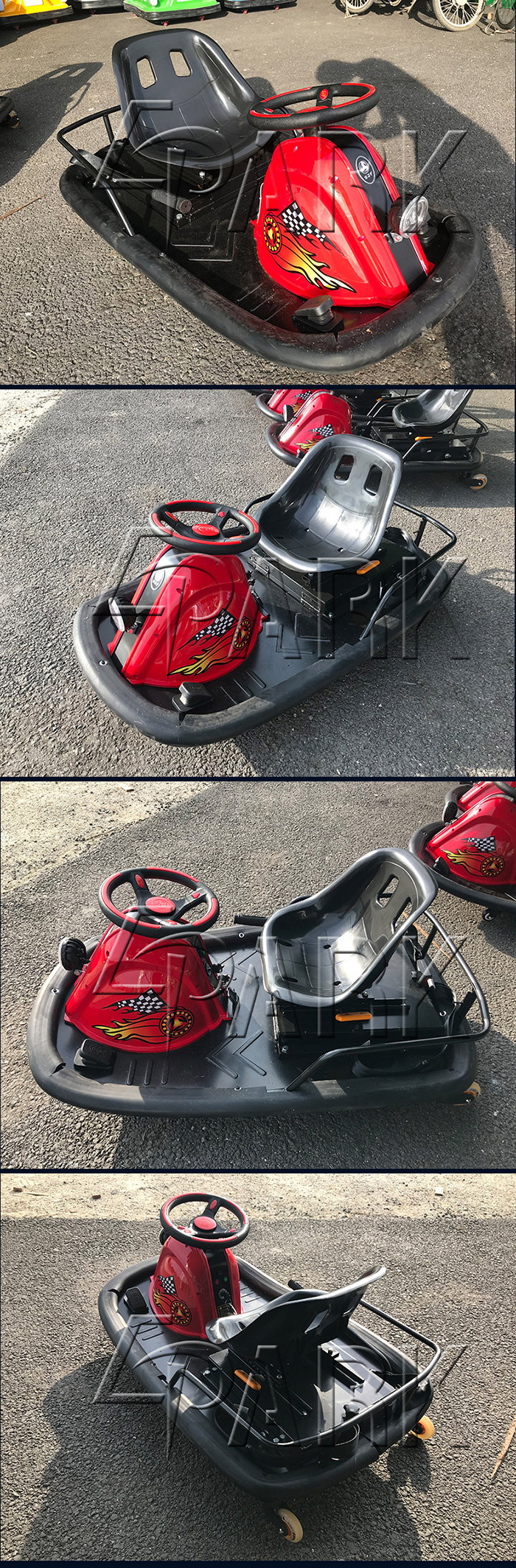 Battery Ride - On Amusement Car Panyu Kids Go Kart Size 150*145*85CM