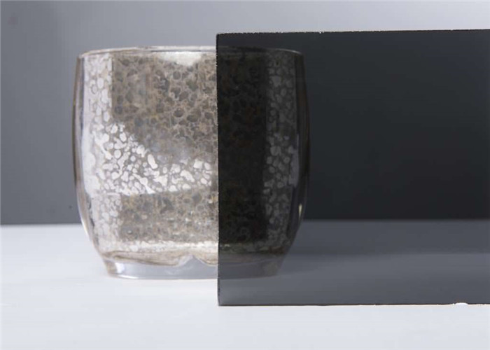 Gray / Bronze Tinted Glass , Blue Tinted Glass Sheet For Construction Glass