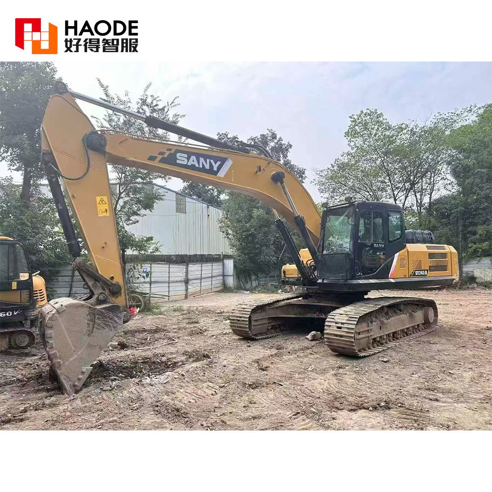 24Ton Construction Digger Crawler Excavator Medium Excavator Crawler Digger Machine Sany245 Excavator For Sale