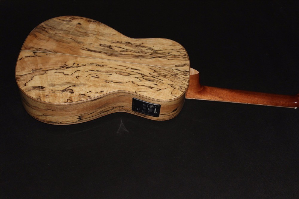 All Solid sapele wood OOO15-SM body style guitara coustic electric guitar