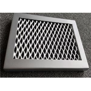 Architectural Building Expanded Mesh Curtain Wall With Fixing L Type Frame