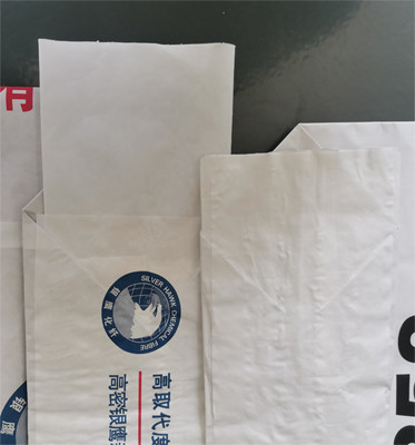 Industrial Multiwall Kraft Paper Bags Heat Sealed Self Closing High Speed Filling