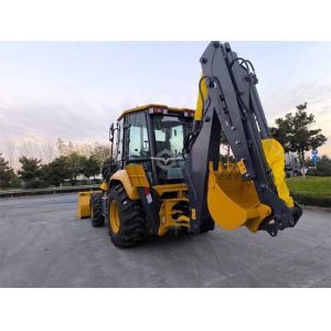 4x4 Backhoe Loader XC870K With Weichai Engine 1m3 Loading Bucket