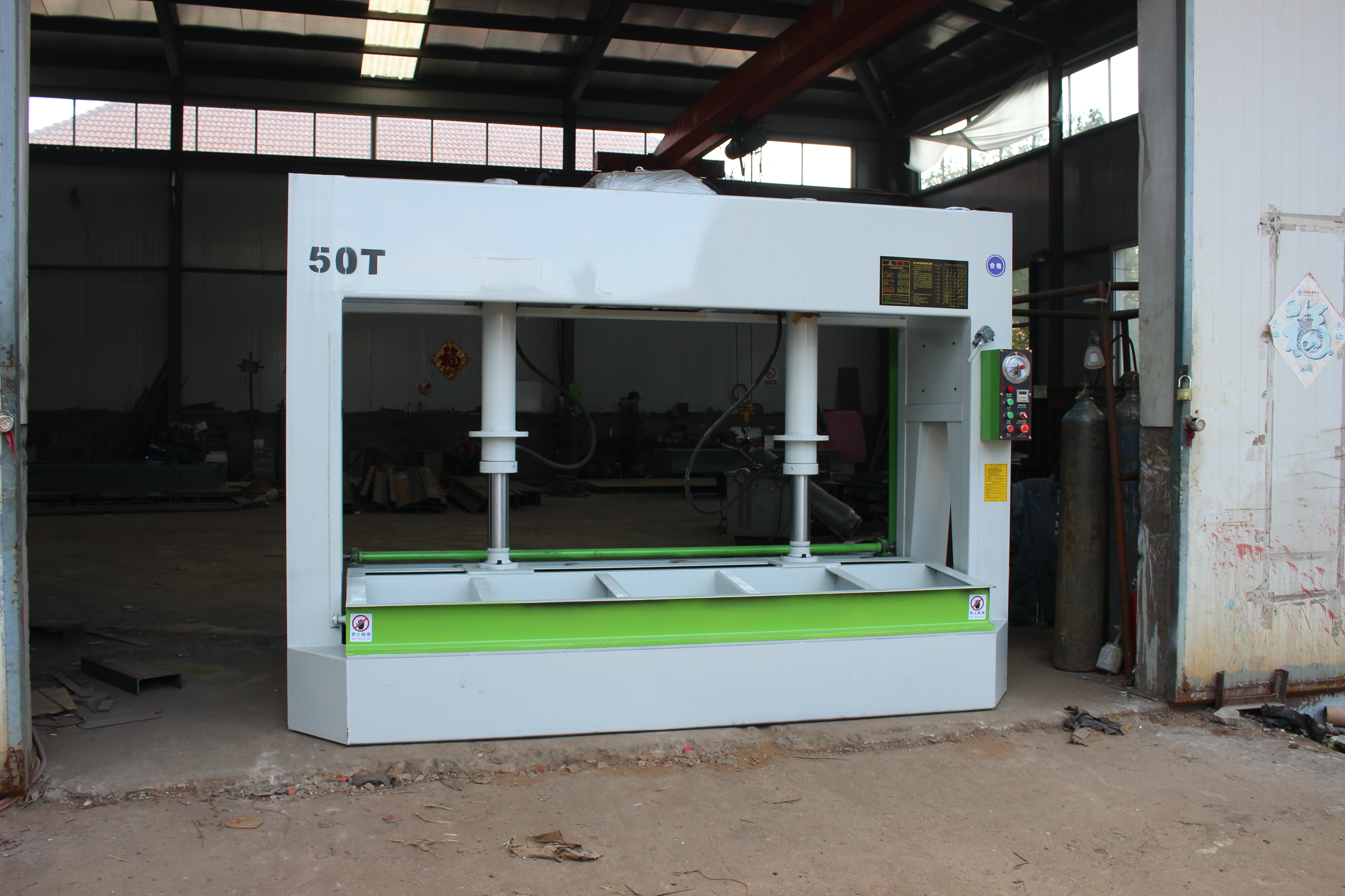 Customizable Voltage Automatic Hydraulic Veneer Laminate Wood Door Cold Press Machine