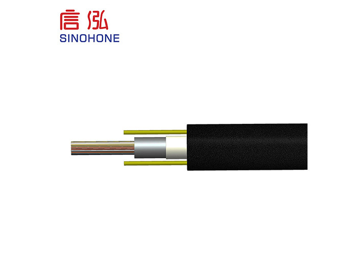 Customized Length Fiber Optic Ethernet Cable High Tensile Strength Friendly Installation