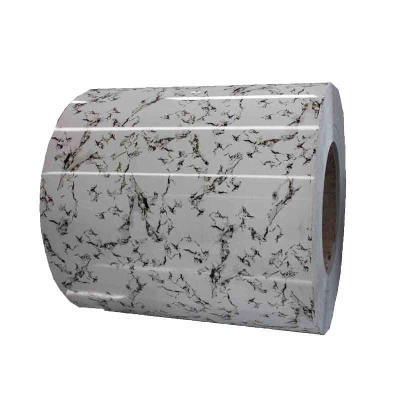 JIS G3321 0.85mm Marble Grain PPGI PPGL Coil HDP Coating
