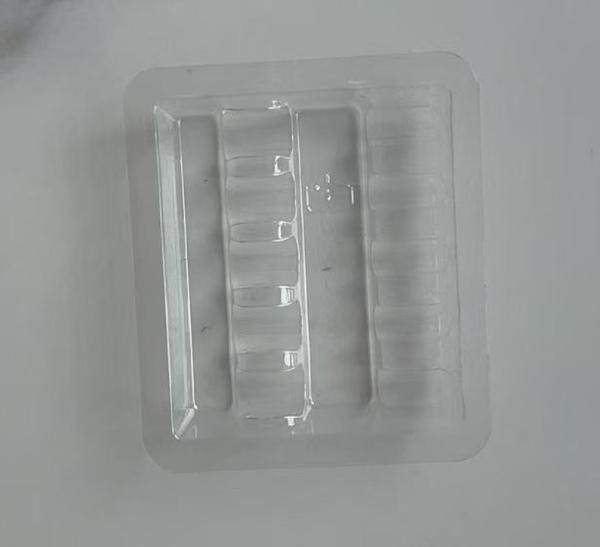 Manufacturer custom ampoule tray pharmaceutical packaging disposable blister