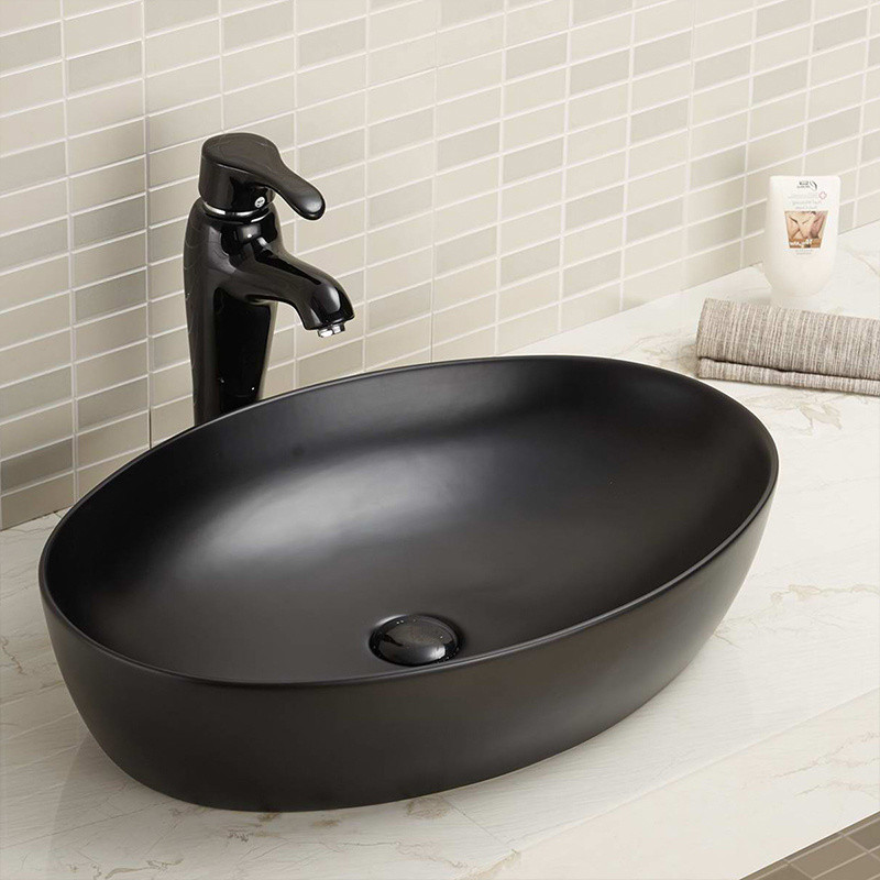 Porcelain Oval Bathroom Sink 500 X 300 600 X 450 600 X 300 Non Porous