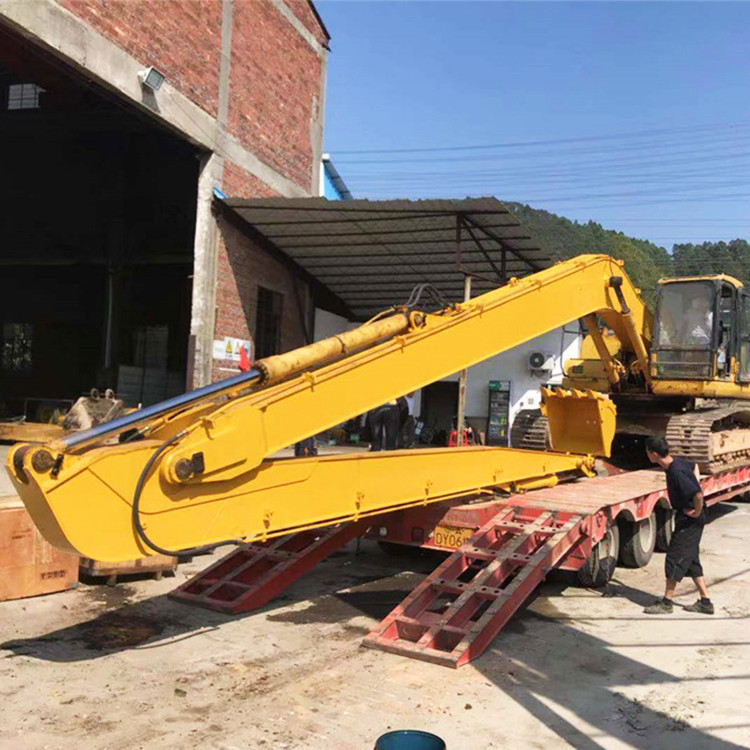 CE Q355B Mini Excavator Long Reach , 20m Arm Construction Equipment Parts