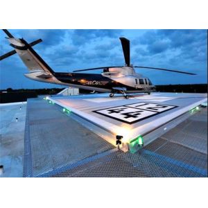 Diamond Hole Helideck Landing Nets Plane Platform Netting Durable Structure