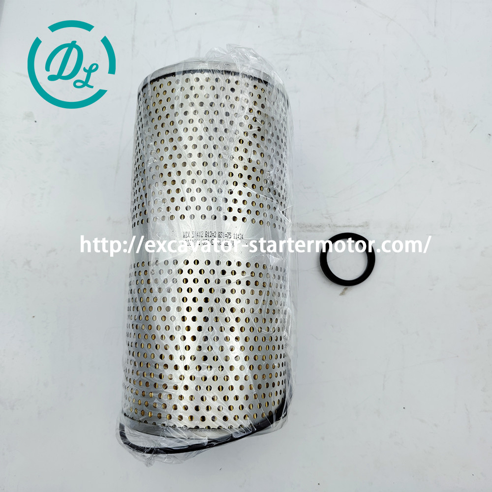 Excavator Hydraulic Filter 51412 Wix Metal Canister Filter OEM