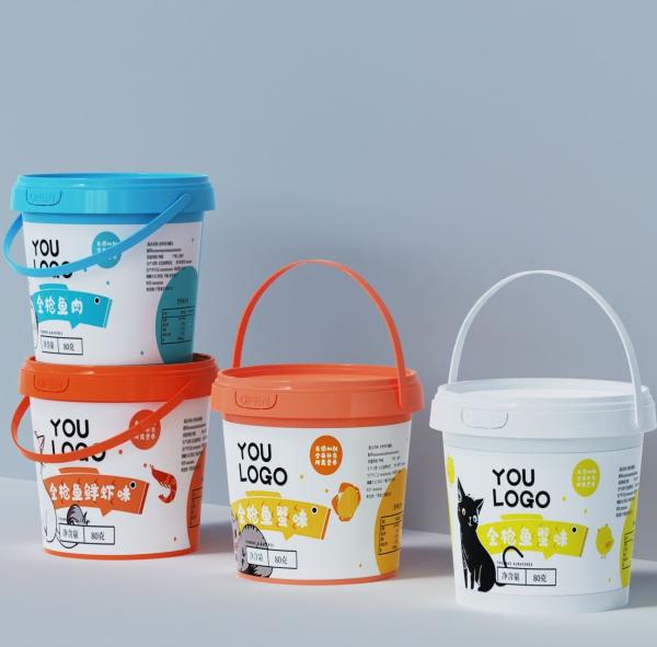 300ml-5L Plastic IML Container for Peanut Butter Shea Butter Food Sauces
