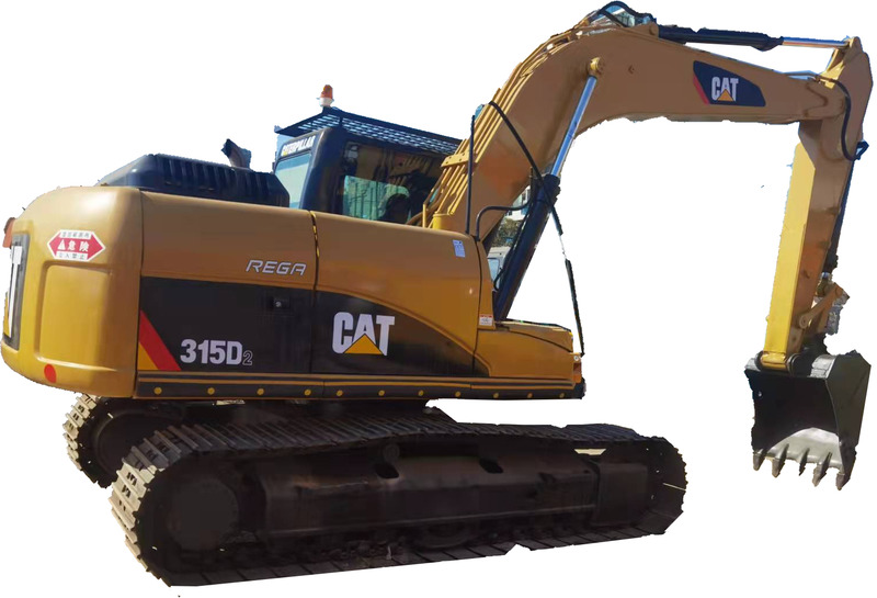 Yellow Cat 315D Excavator 20T 1M Bucket 91kW Power 3500 Working Hours Shanghai Yard