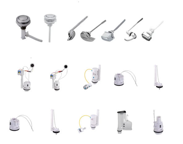 Equipment Produces Dual Flush Touchless Toilet Flush Valve For Hands-Free Flushing