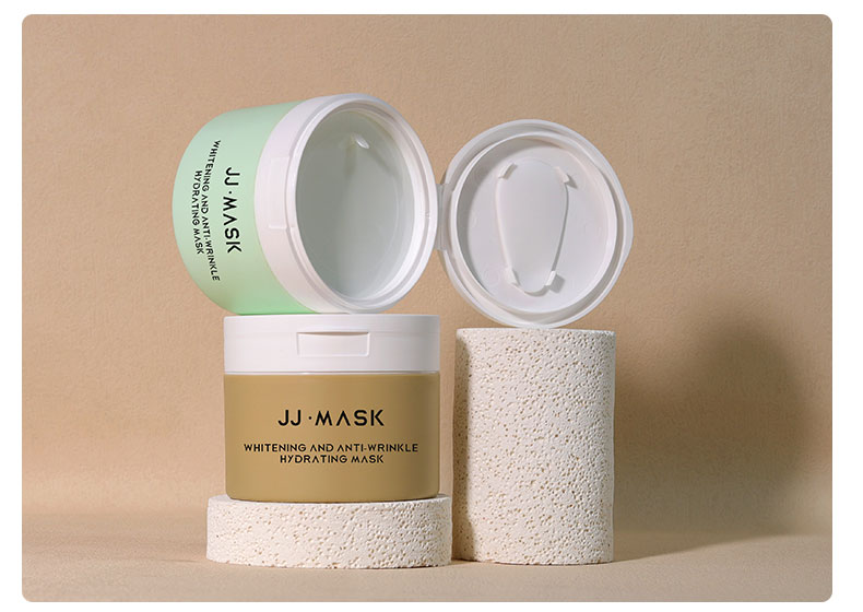 200g PP Scrub Mud Film Container Refillable Cosmetic Jars For Skin Care Cream Skincare Products Volume 250g/200g