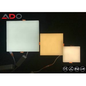 Frame Less LED Slim Panel Light PC 12 Watt 3000K 6000K 0.9PFC Square Shape